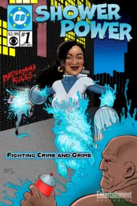 Ashley as Shower Power, Big Brother 27 BB Comics cover