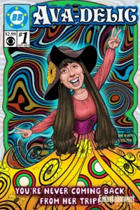 Ava as Ava-Delic, Big Brother 27 BB Comics cover