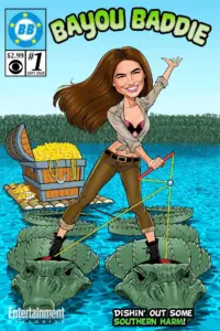 Lauren as Bayou Baddie, Big Brother 27 BB Comics cover