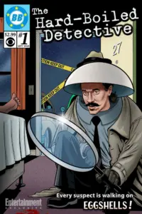 Vince as The Hard-Boiled Detective, Big Brother 27 BB Comics cover
