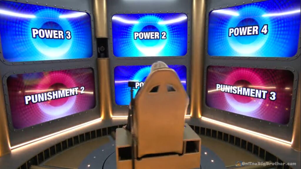 Big Brother 28 live feed view during the week of the Time Capsule results, Camera 1