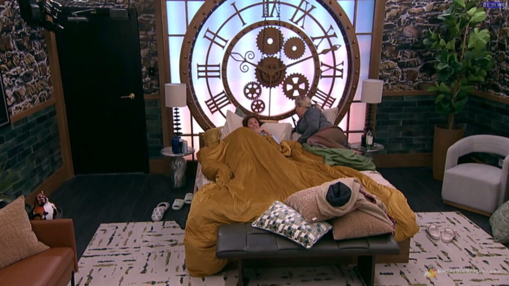 Big Brother 28 - Barrett and Drew working out, 2:29 pm Big Brother 28 - Barrett and Drew working out, 2:29 pm