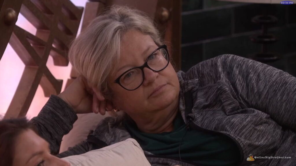 Big Brother 28 - Angela and Haley in the HOH room, 2:23 pm Big Brother 28 - Angela and Haley in the HOH room, 2:23 pm